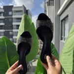 Elegant studded heels