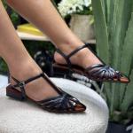 Strappy elegant flats