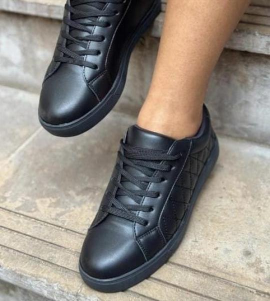 Quilted luxe sneakers