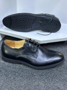 Black Office  Leather Shoes.